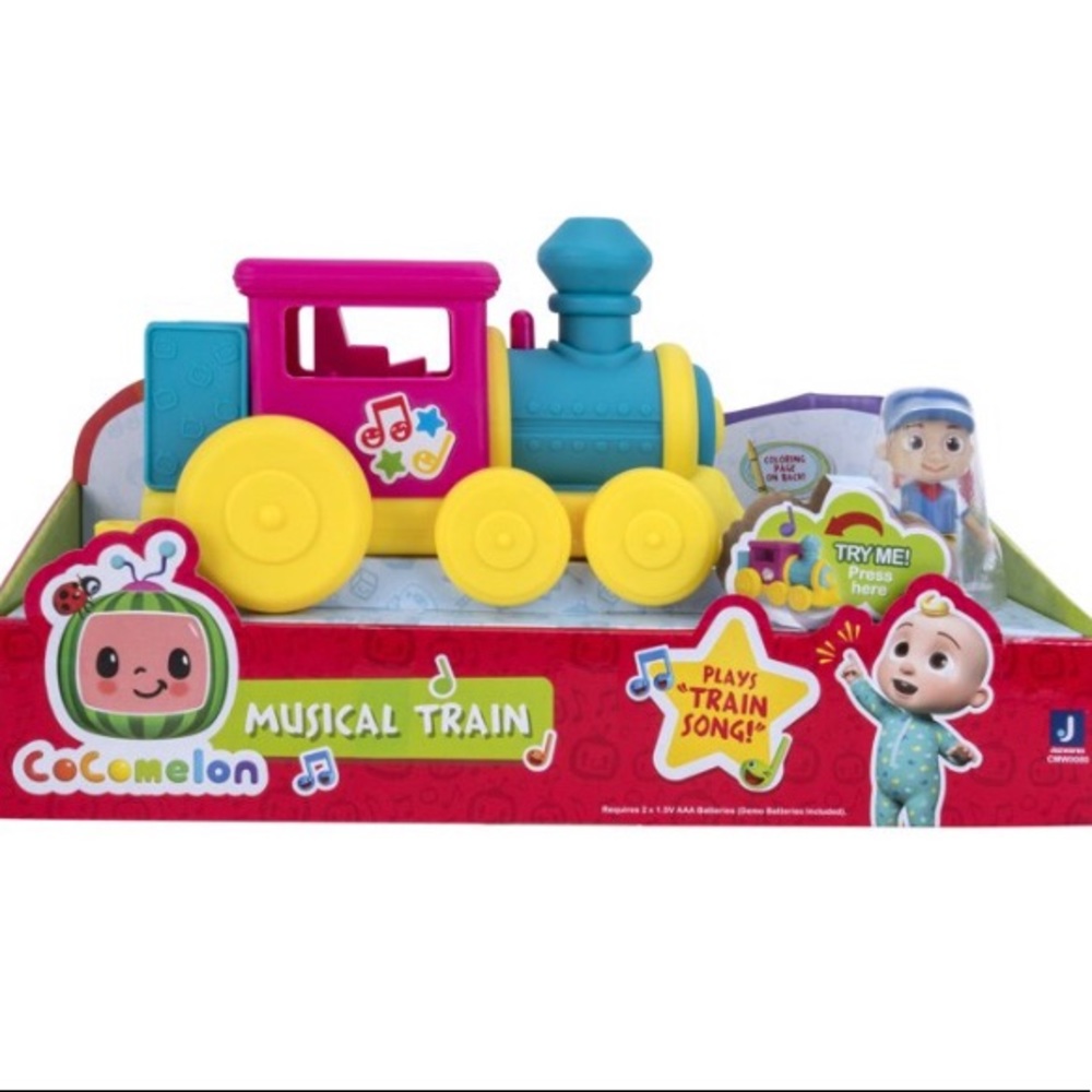 New in box: Cocomelon musical train